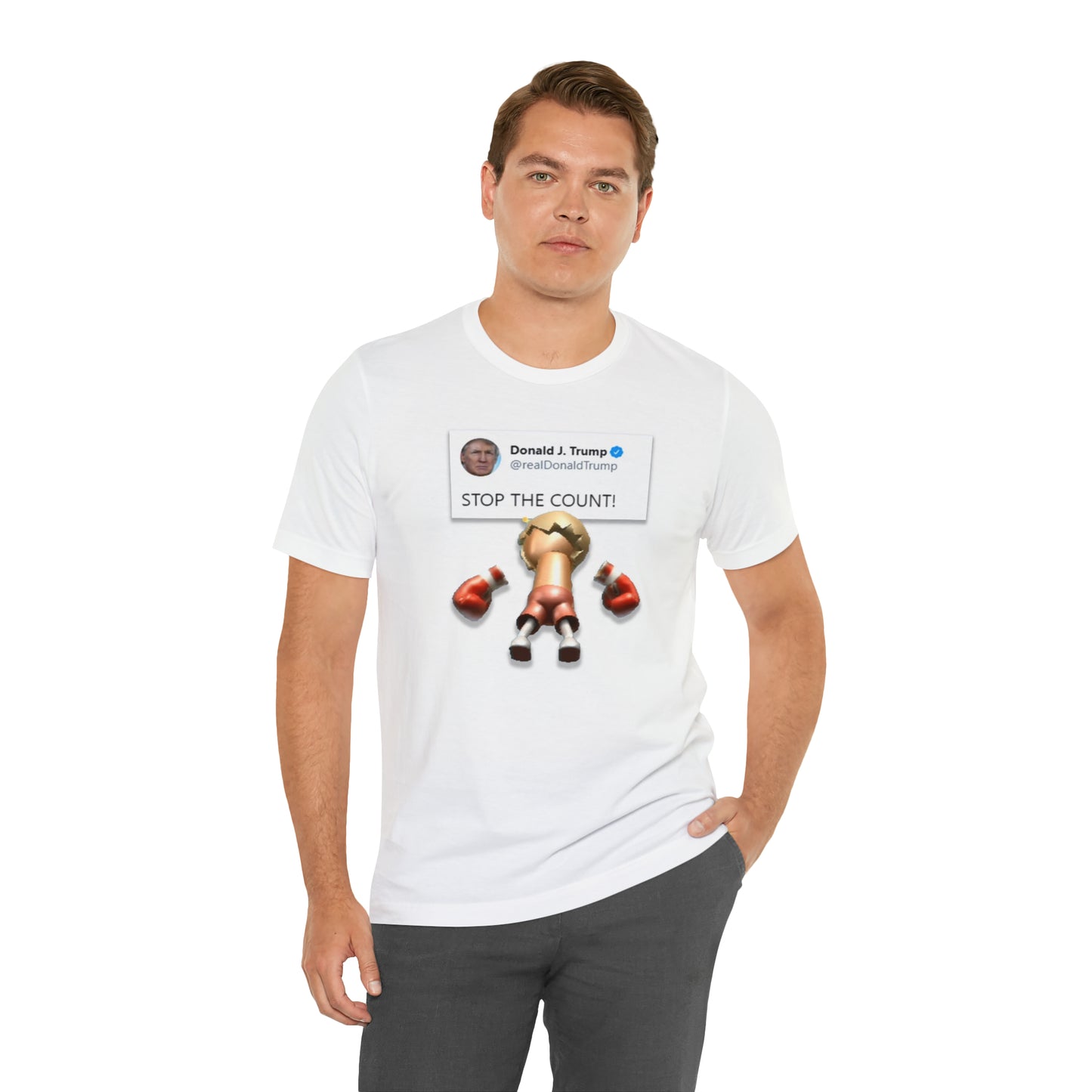 Donald Trump STOP THE COUNT T-Shirt