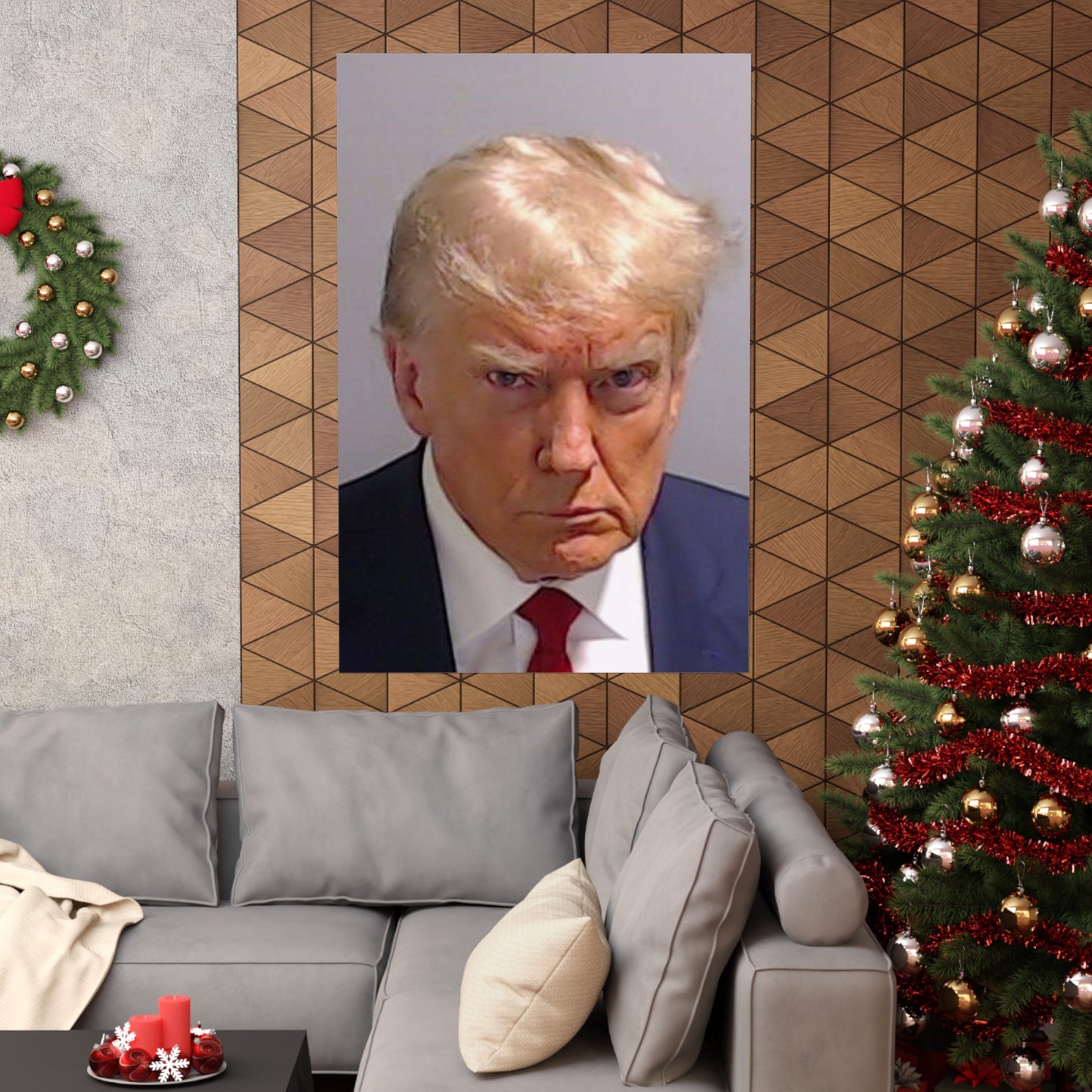 Donald Trump MUGSHOT Poster