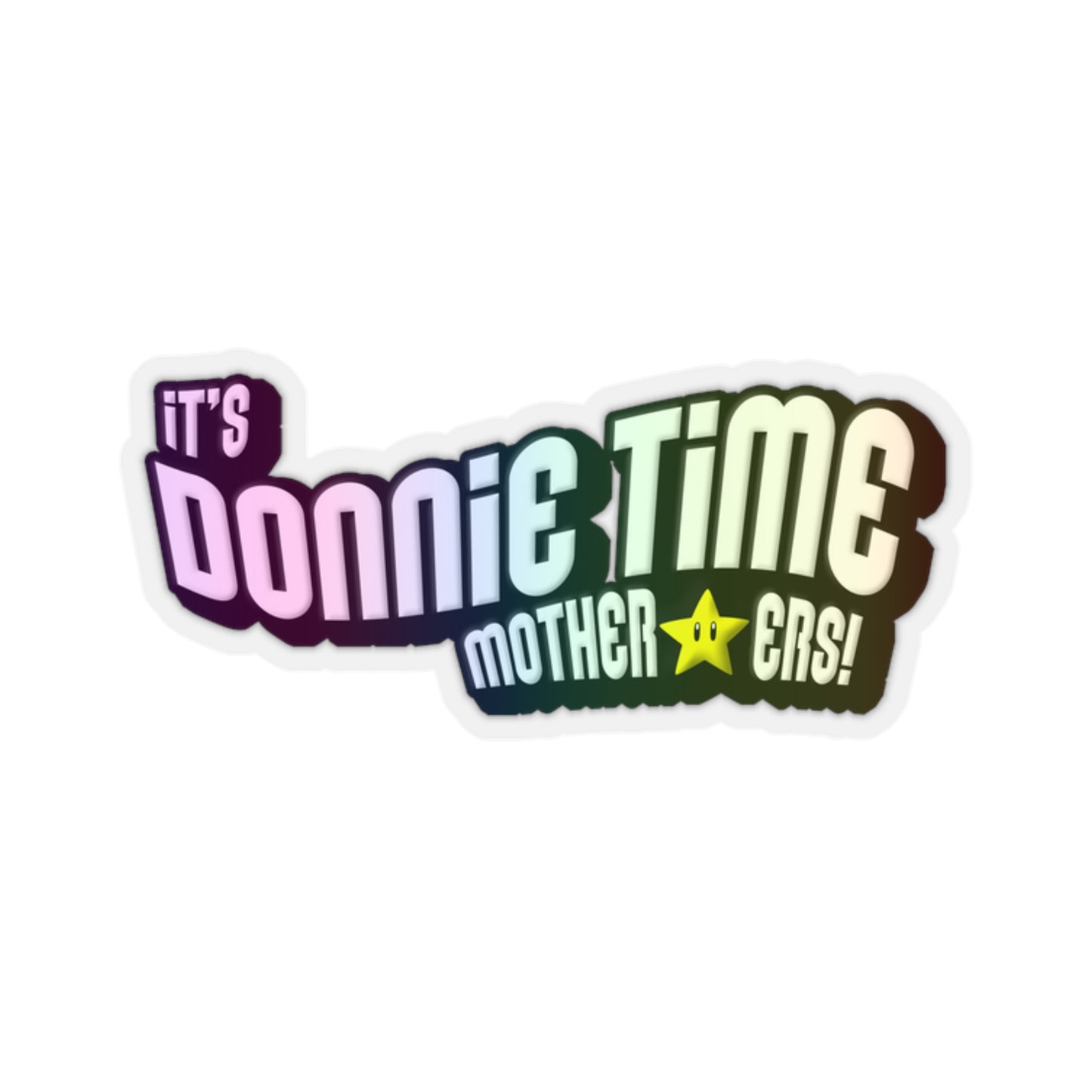 DONNIE TIME Sticker