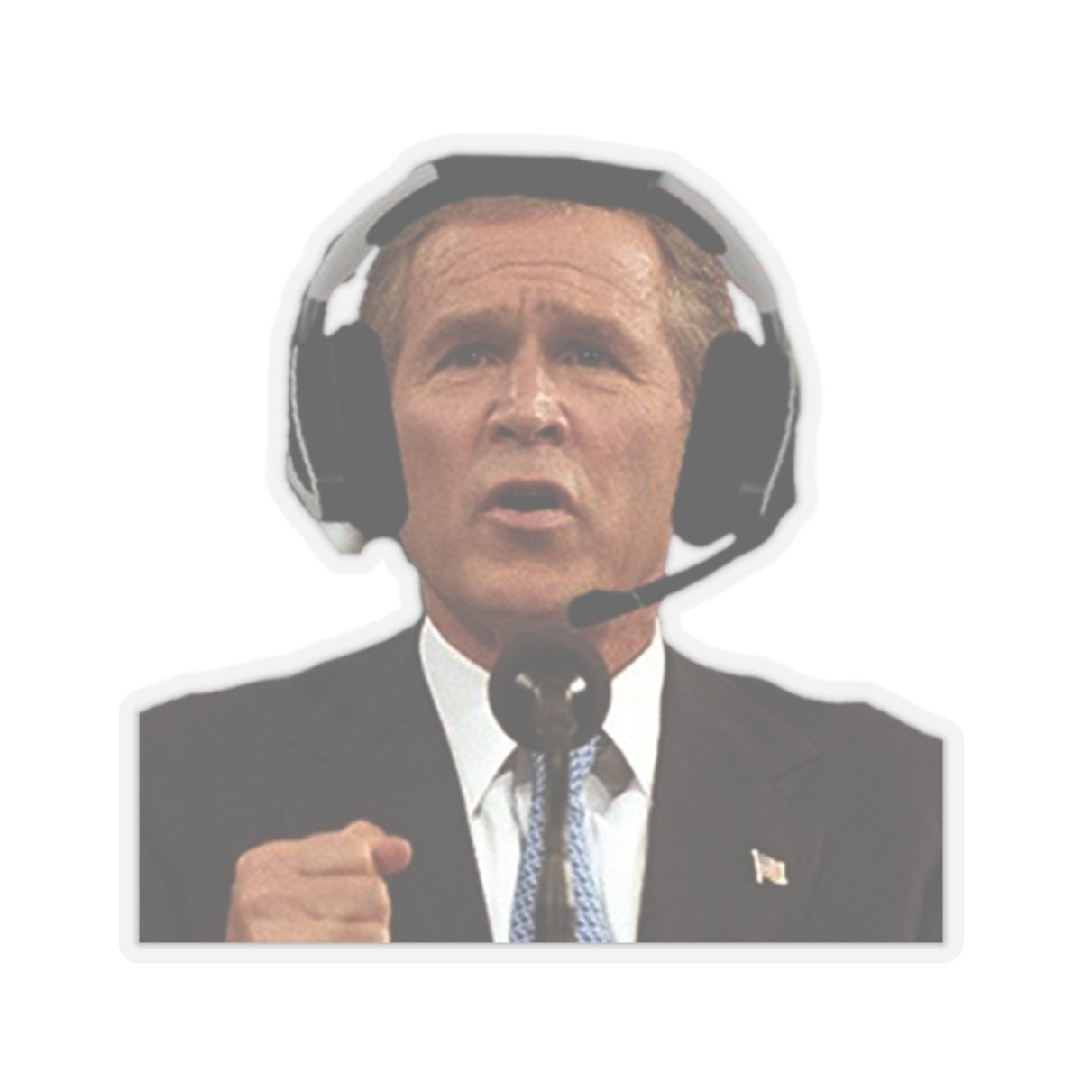 George Bush Sticker