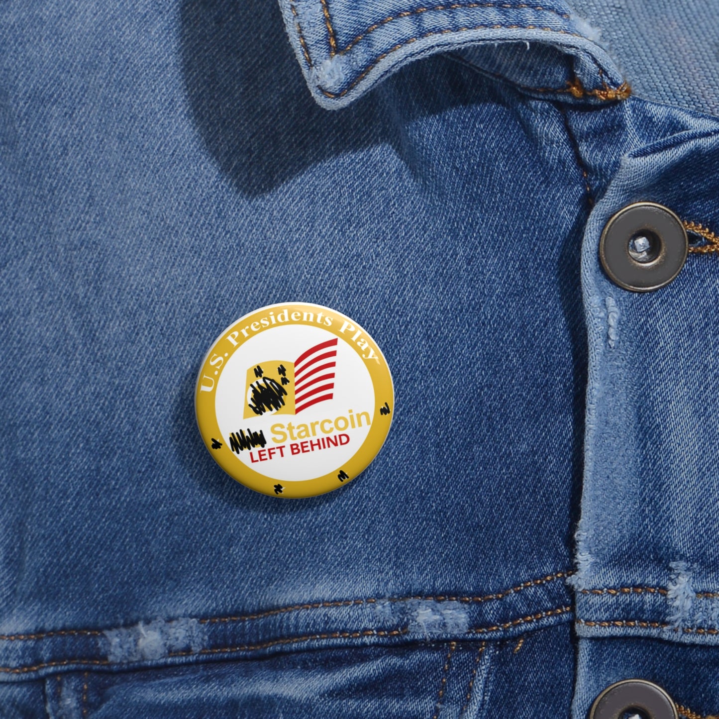 STARCOIN LEFT BEHIND Pin