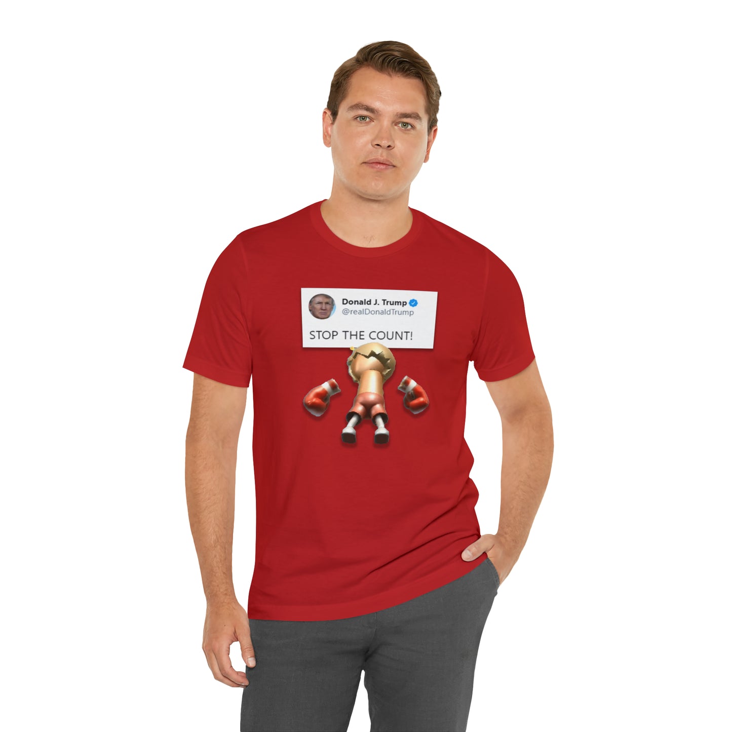 Donald Trump STOP THE COUNT T-Shirt