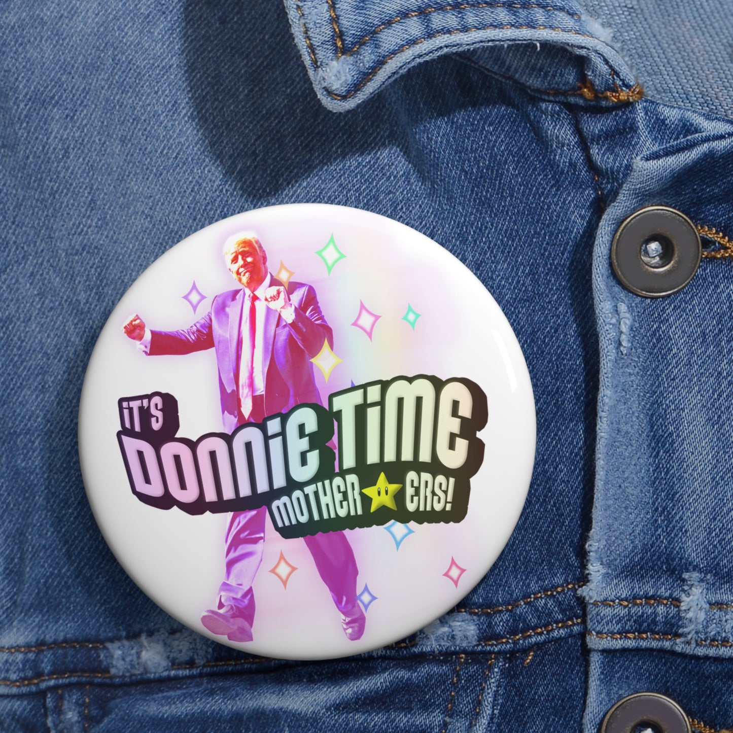 DONNIE TIME Pin