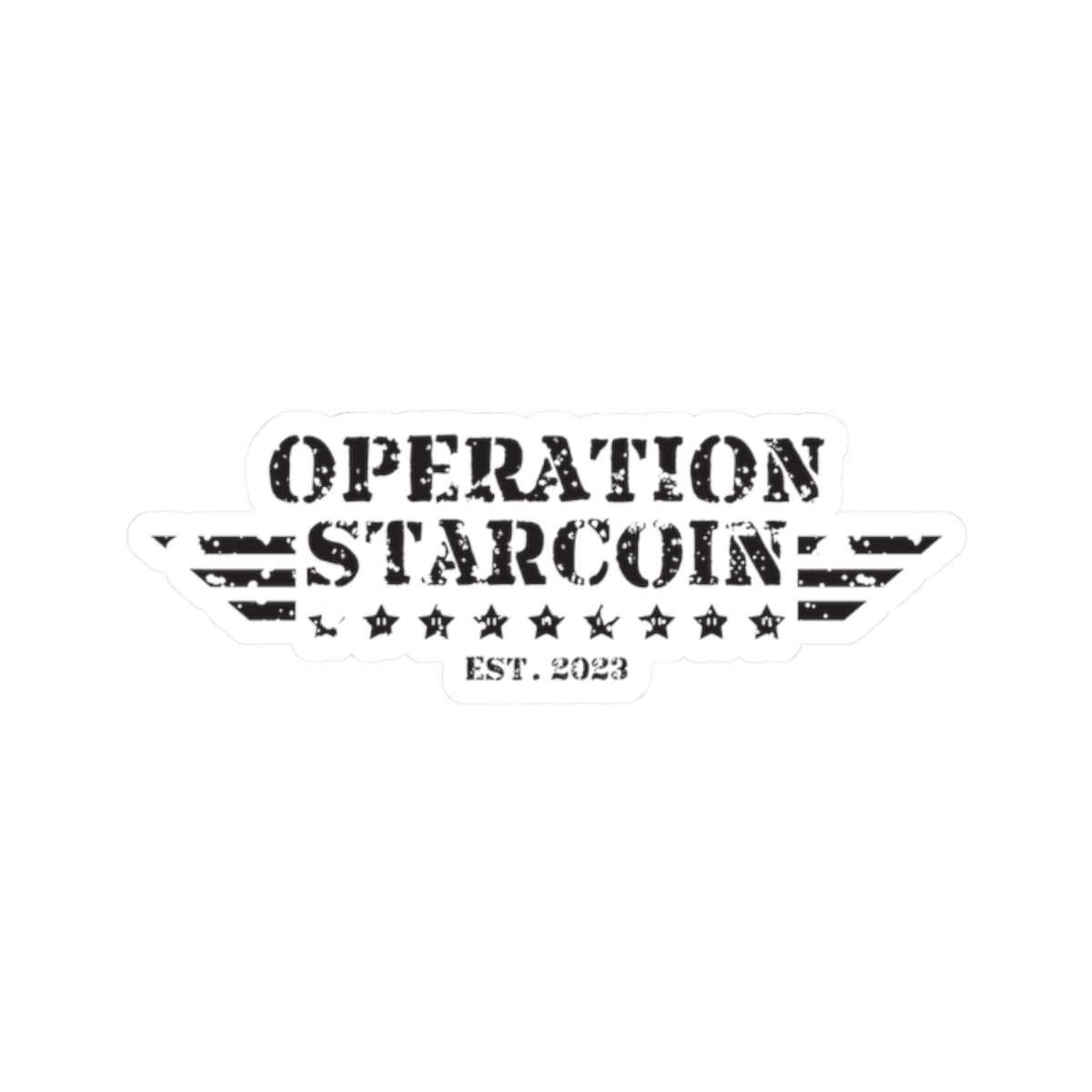 OPERATION STARCOIN Sticker