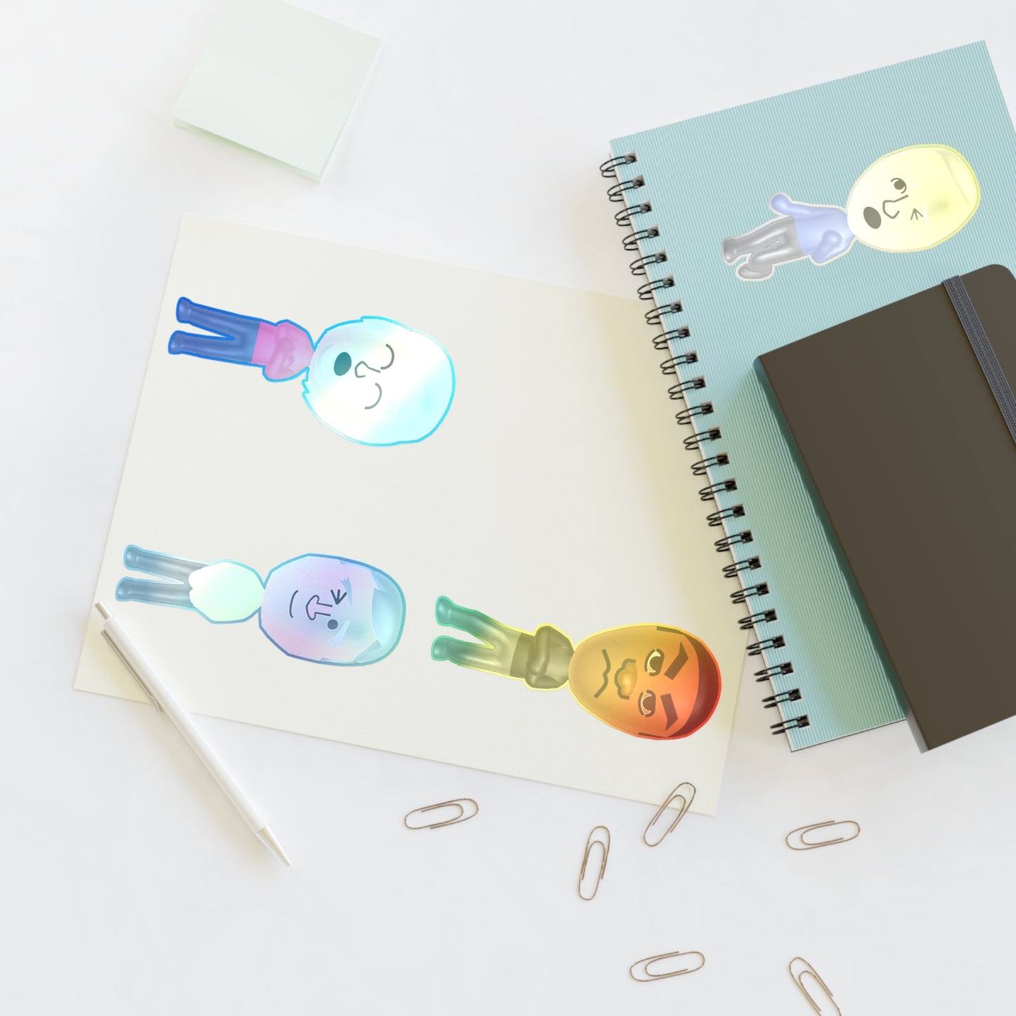 Presidents Play MII Sticker Sheet