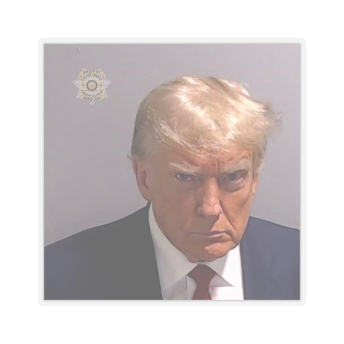 Donald Trump MUGSHOT Sticker