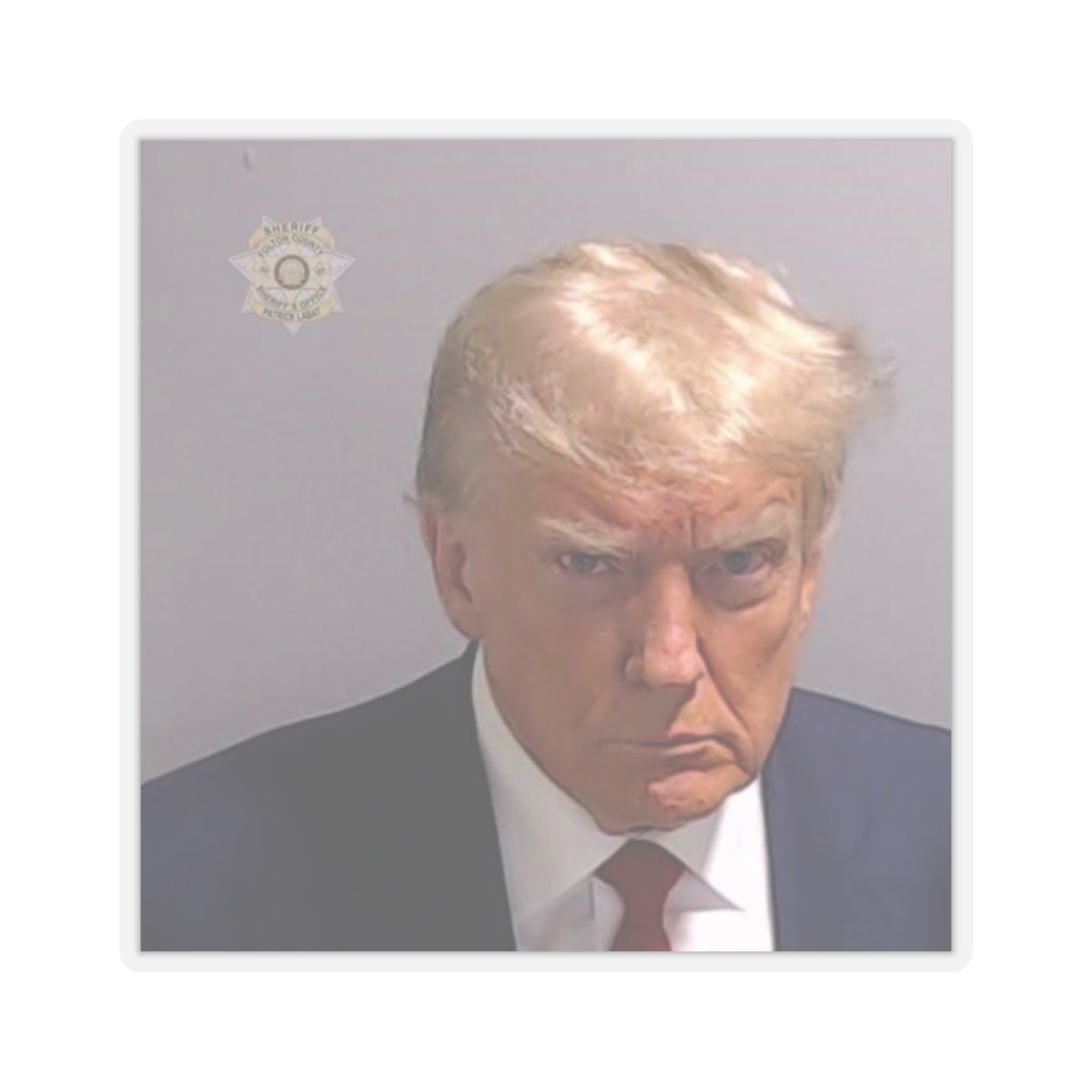 Donald Trump MUGSHOT Sticker
