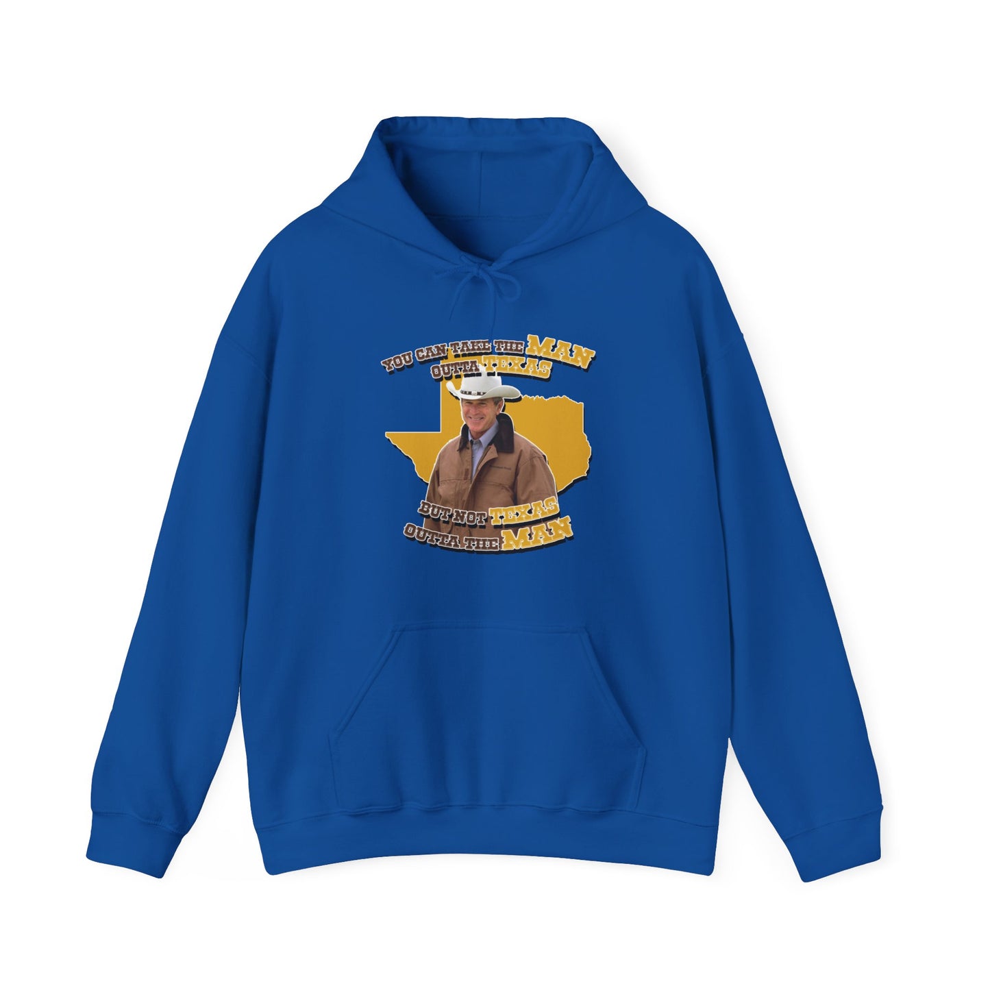 George Bush MAN OUTTA TEXAS Hoodie