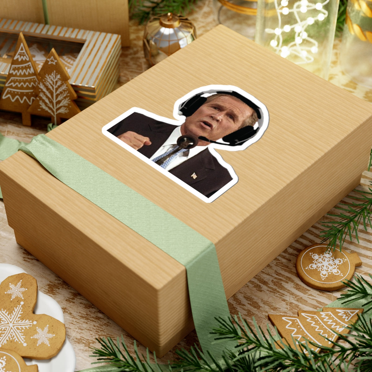 George Bush Sticker
