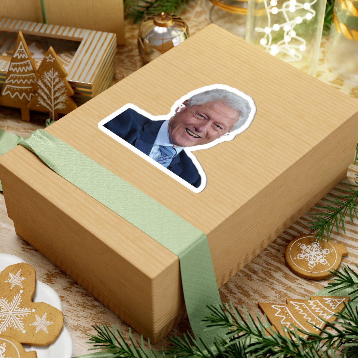 Bill Clinton Sticker