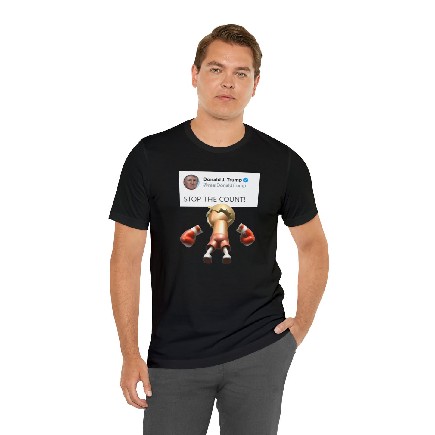 Donald Trump STOP THE COUNT T-Shirt