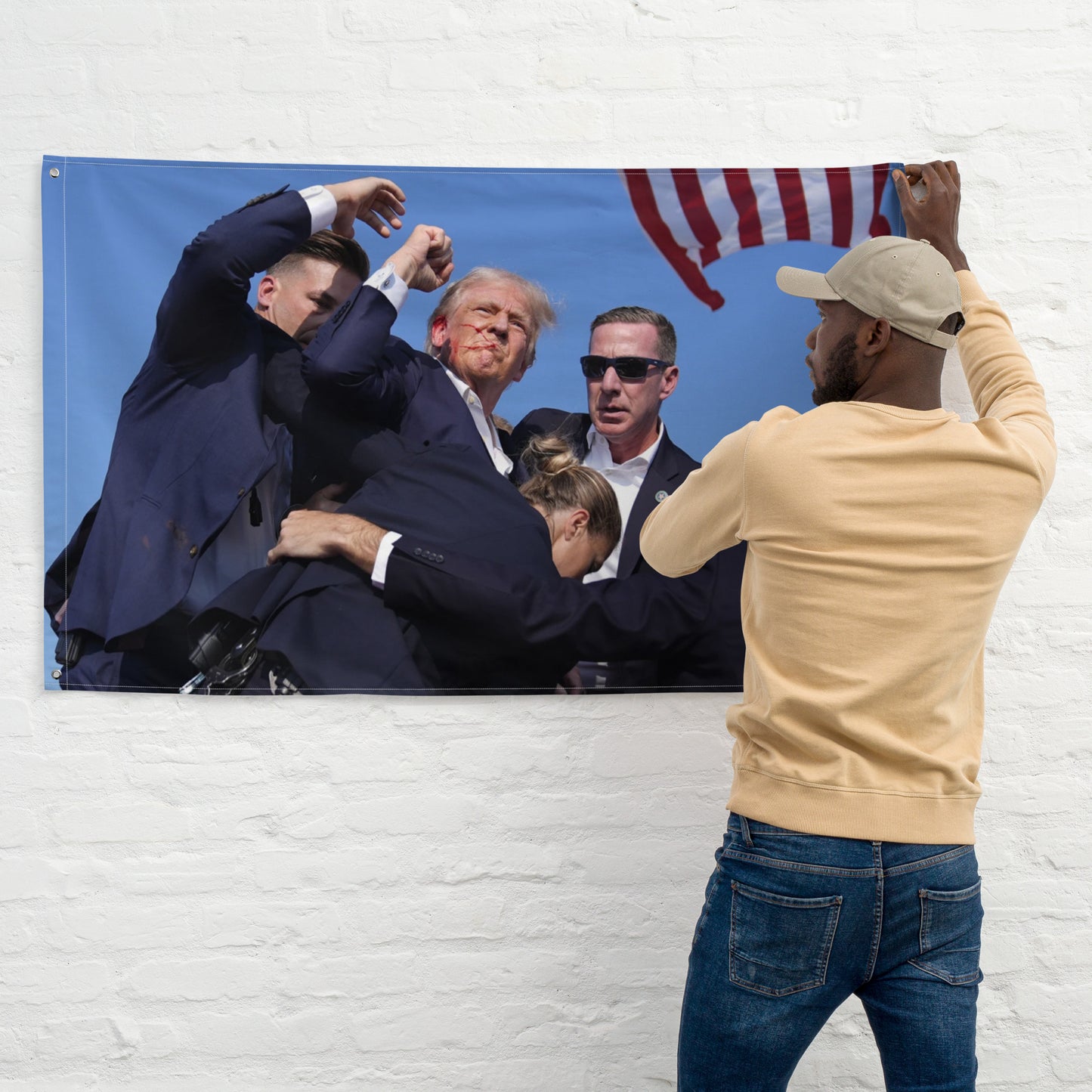 Donald Trump ASSASSIN Flag