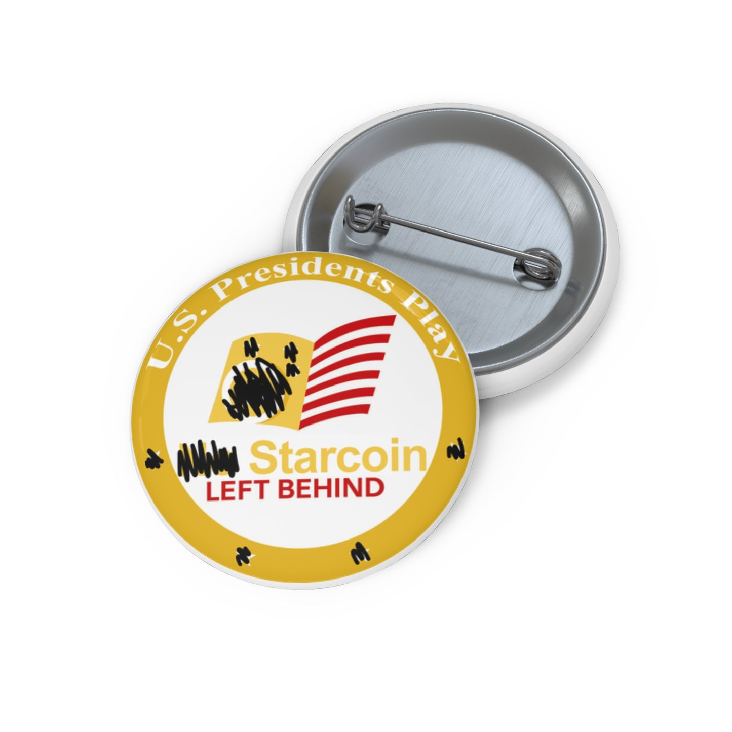 STARCOIN LEFT BEHIND Pin