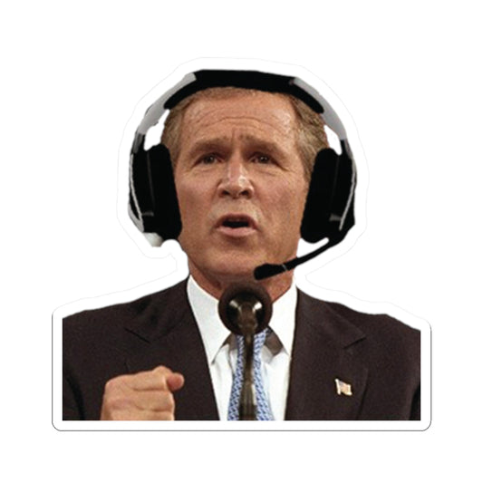 George Bush Sticker
