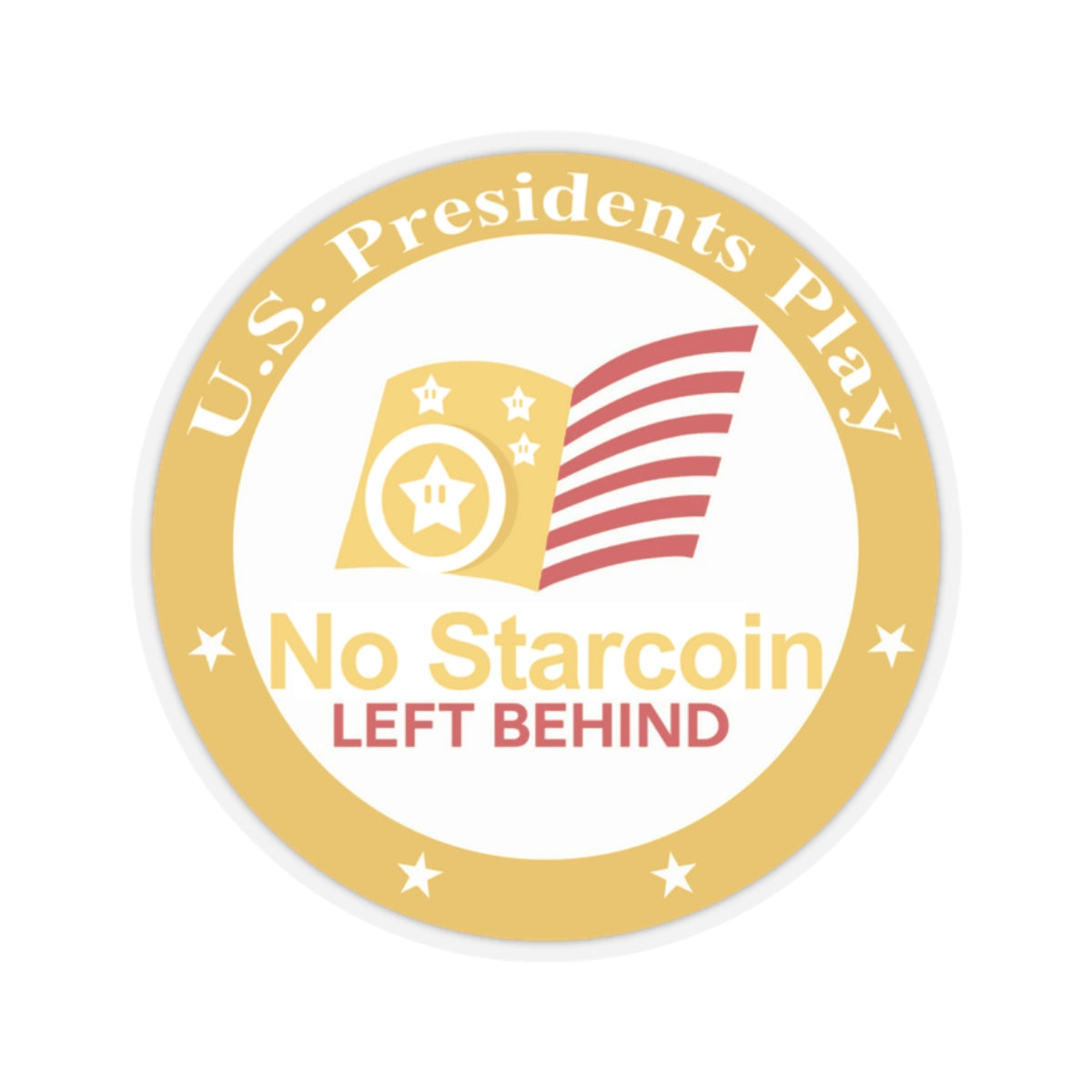 NO STARCOIN LEFT BEHIND Sticker