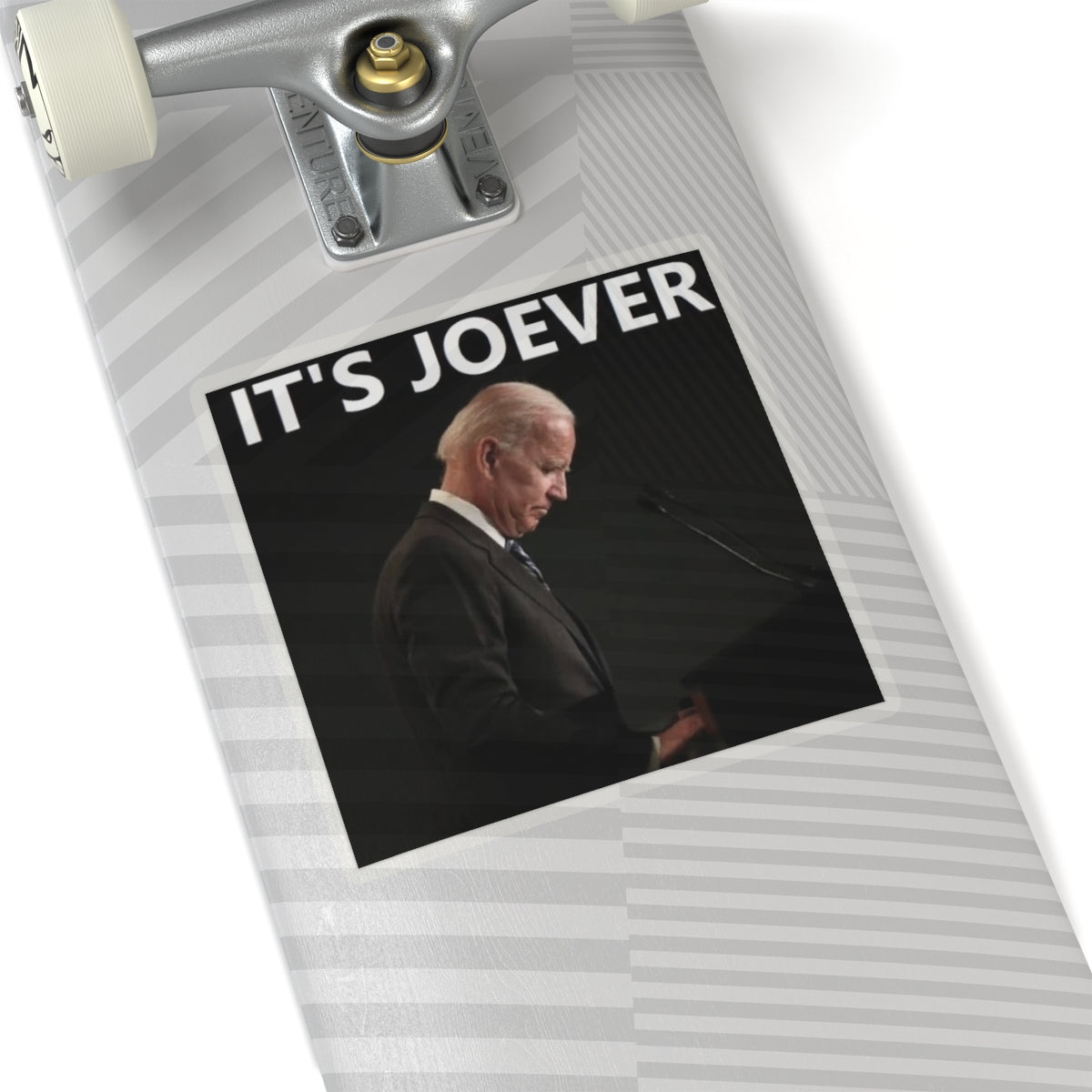 Joe Biden IT'S JOVER Sticker