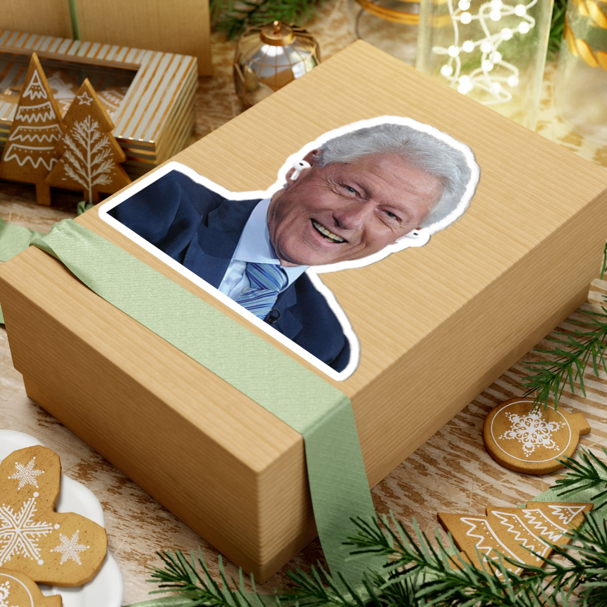 Bill Clinton Sticker