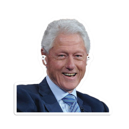 Bill Clinton Sticker