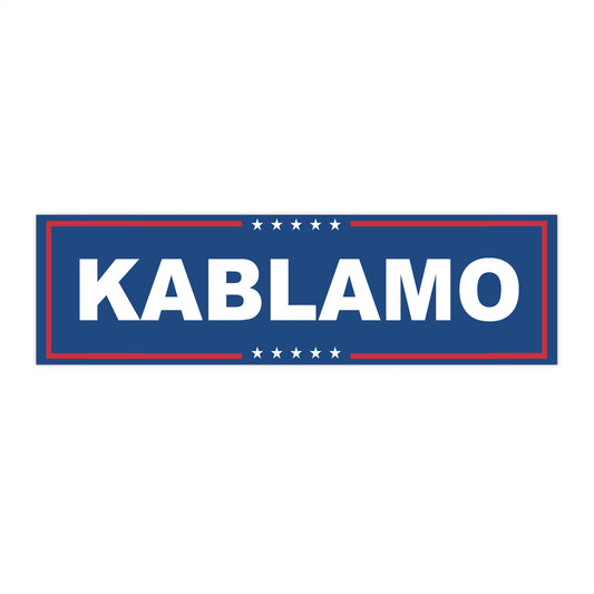 KABLAMO Bumper Sticker