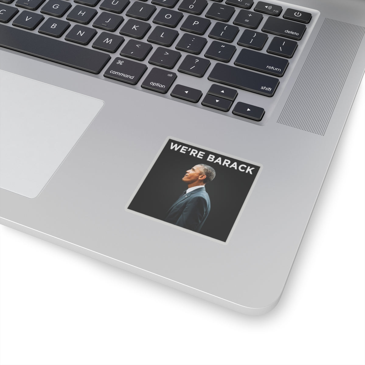 Barack Obama WE'RE BARACK Sticker