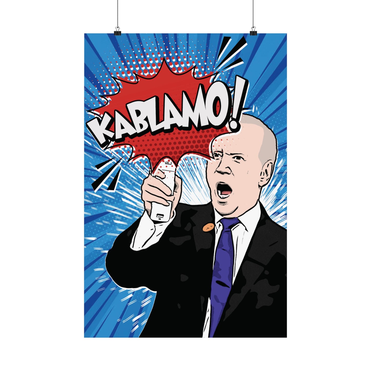 Joe Biden KABLAMO Poster