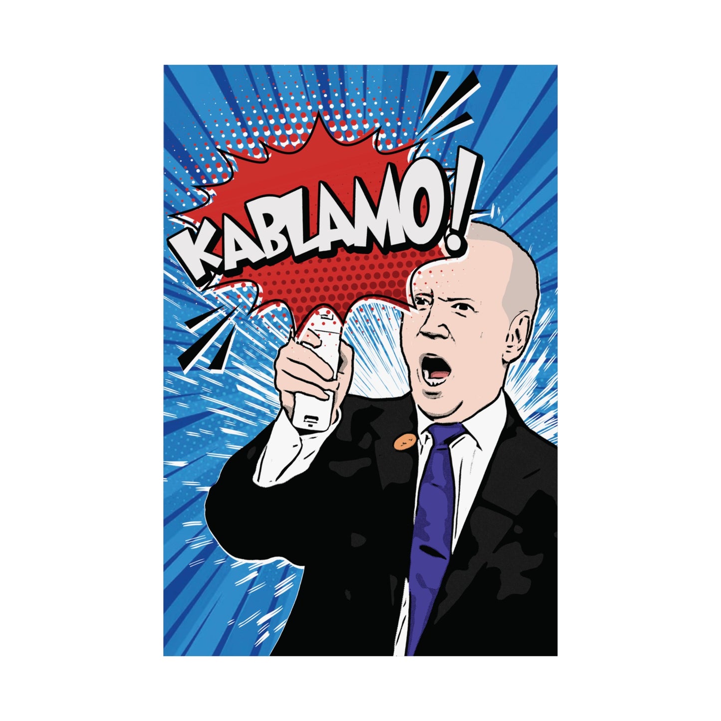 Joe Biden KABLAMO Poster