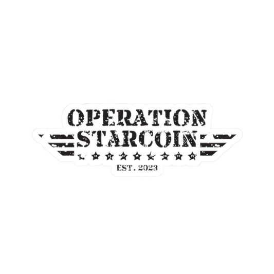 OPERATION STARCOIN Sticker