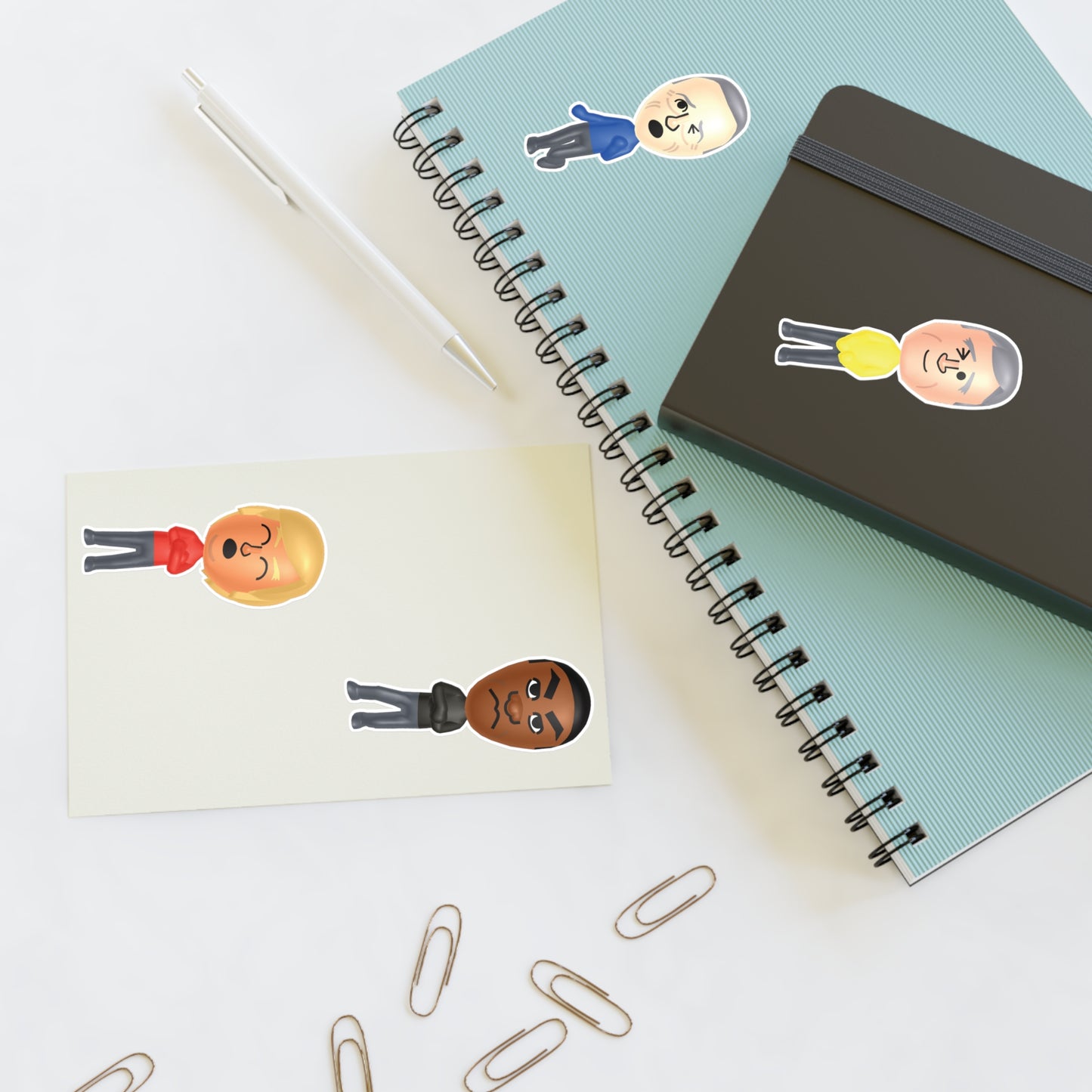 Presidents Play MII Sticker Sheet