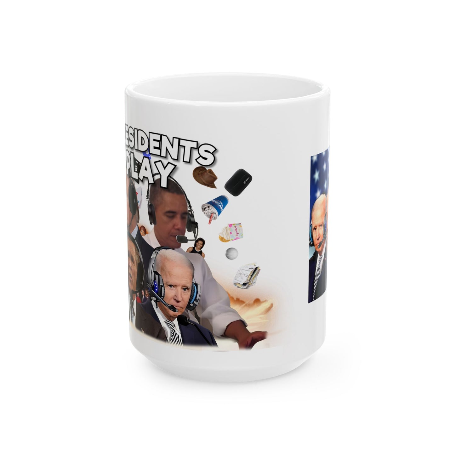 PRESIDENTS PLAY Mug (11oz, 15oz)
