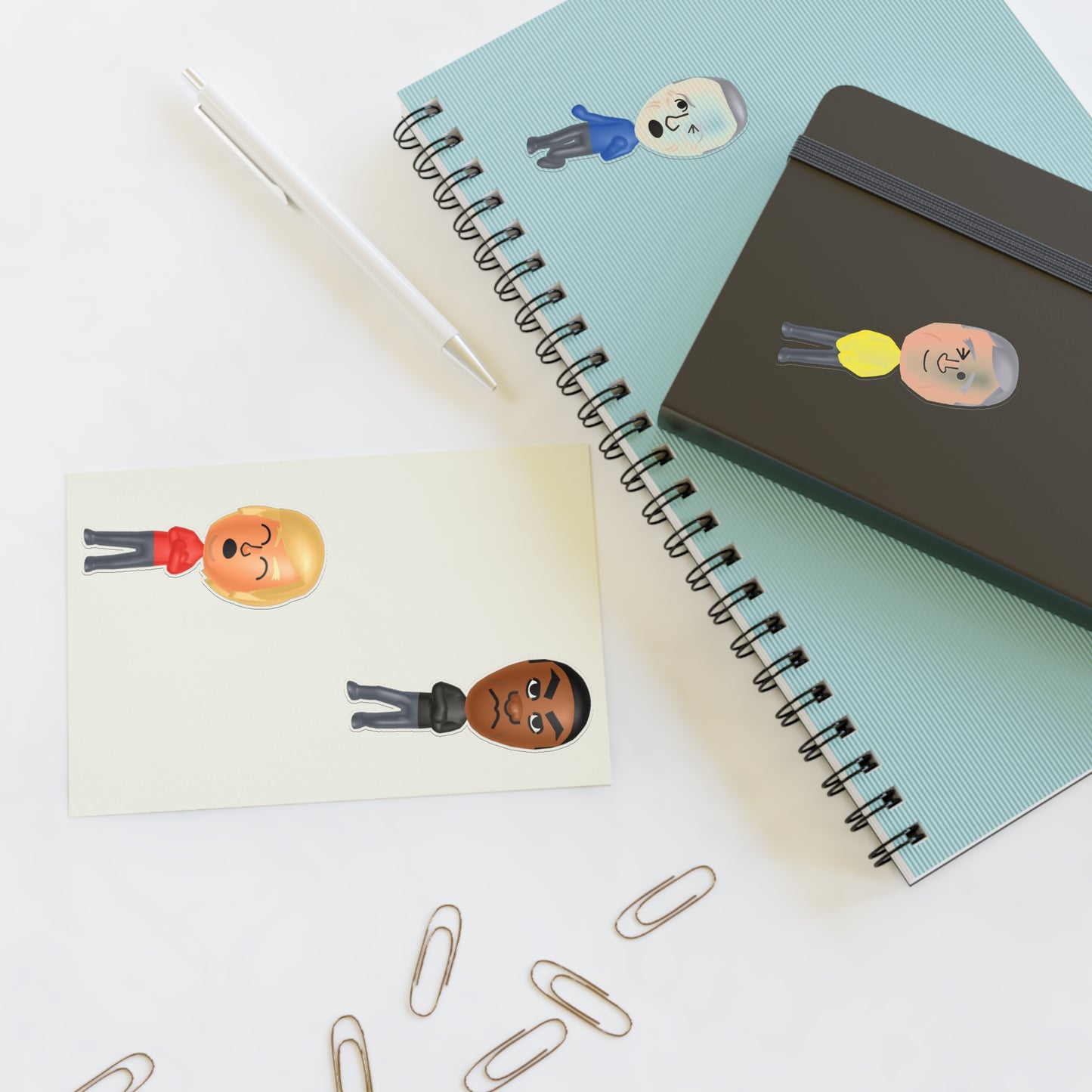 Presidents Play MII Sticker Sheet