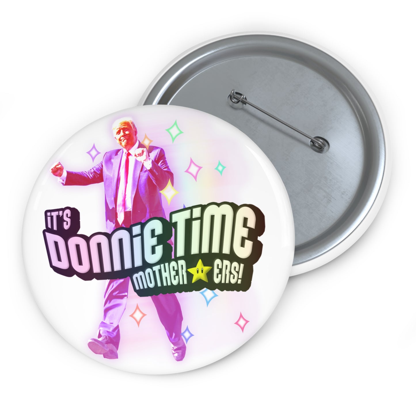 DONNIE TIME Pin