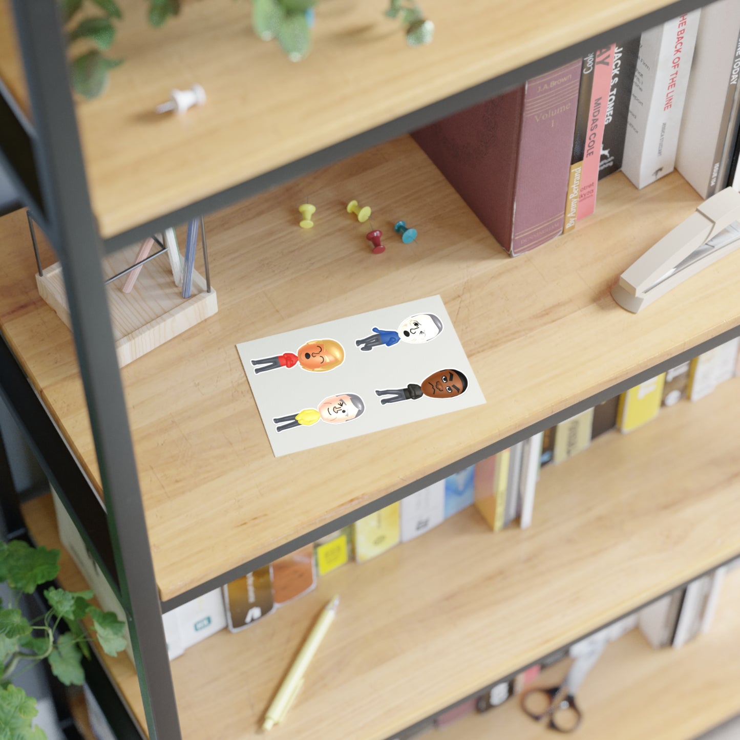 Presidents Play MII Sticker Sheet