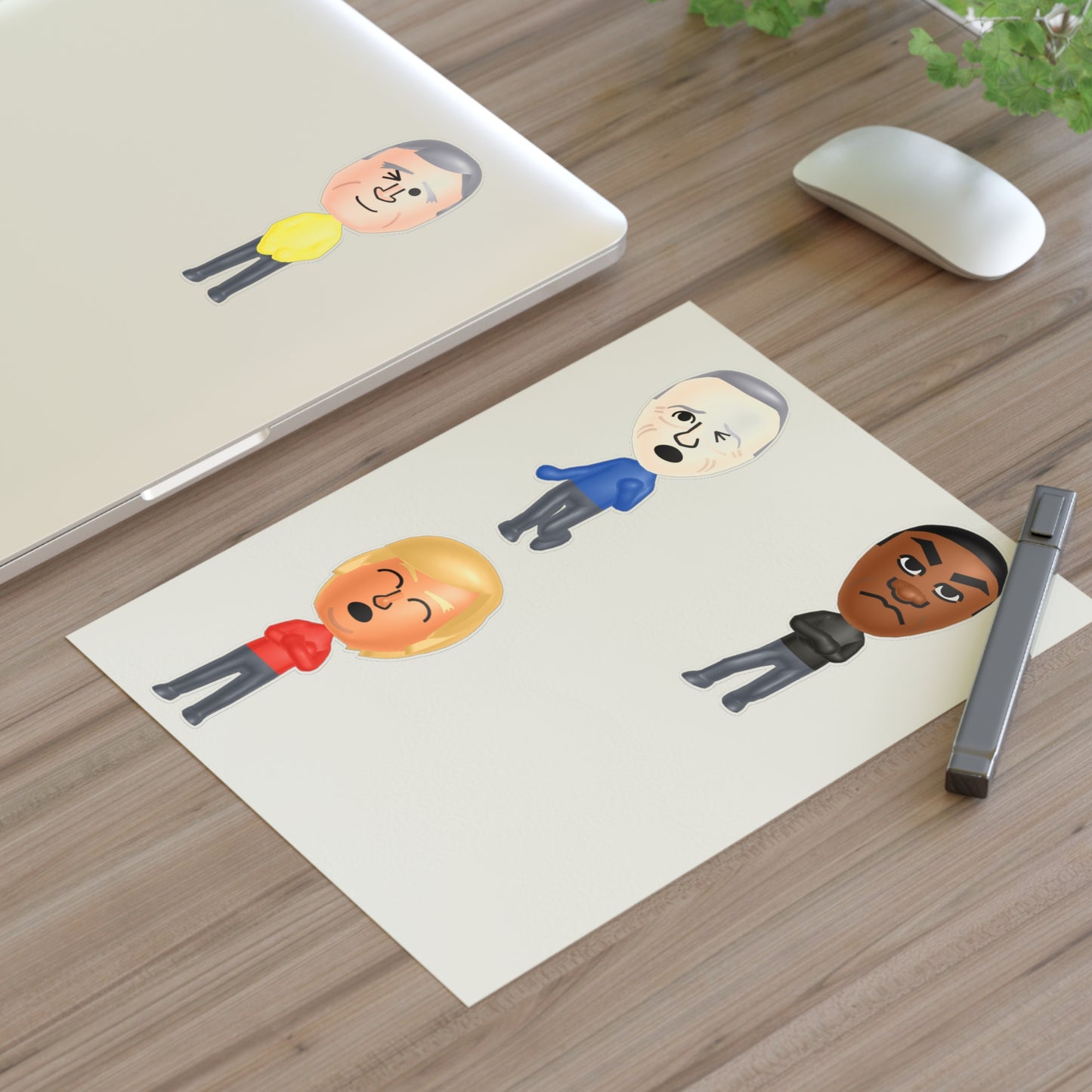 Presidents Play MII Sticker Sheet