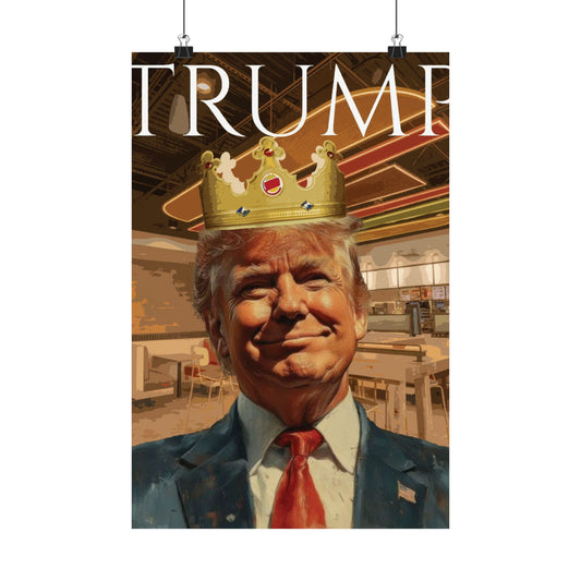 Donald Trump "KING" Poster