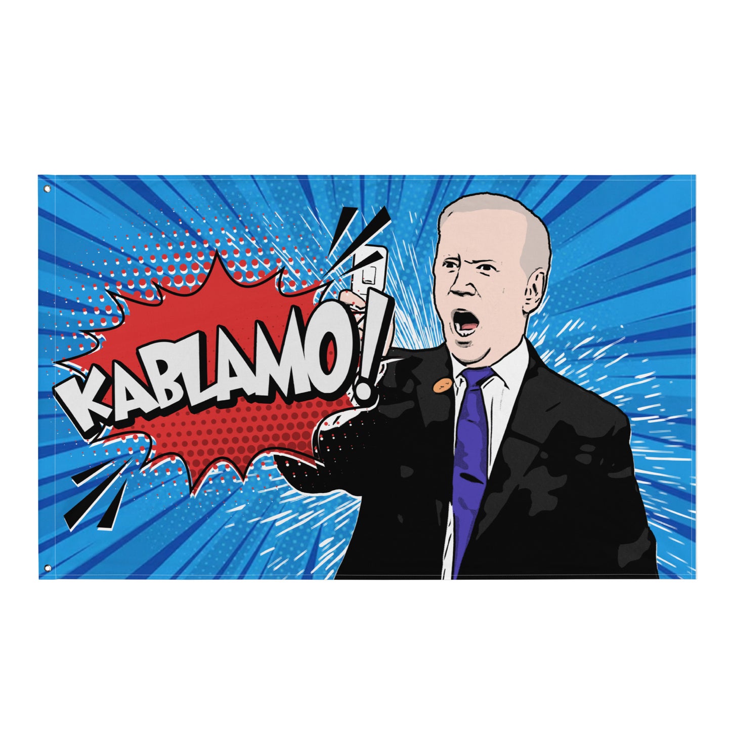 Joe Biden KABLAMO Flag